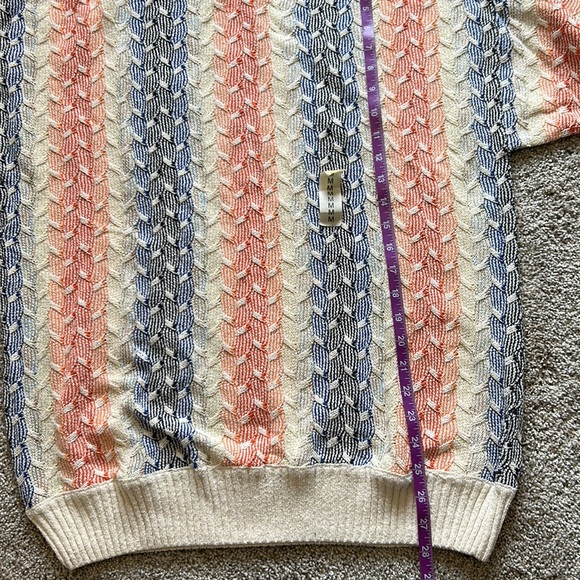 Giorgio Di Firenze pull over sweater mens round neck long sleeve light MD & XXL - Picture 4 of 13